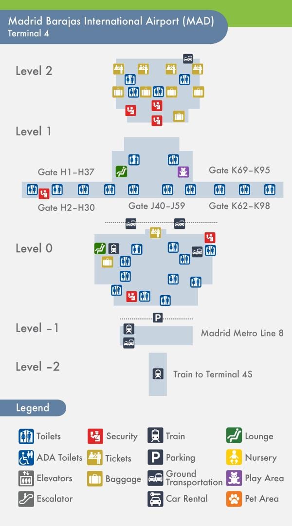 مدريد مبنى 4 خريطة