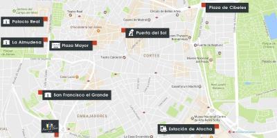 خريطة Madrid atocha