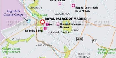 خريطة من موقع ريال مدريد