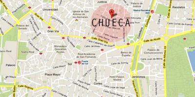مدريد كوكا خريطة