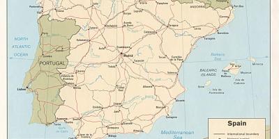 مدريد على الخريطة