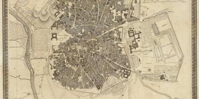 خريطة مدريد البلدة القديمة